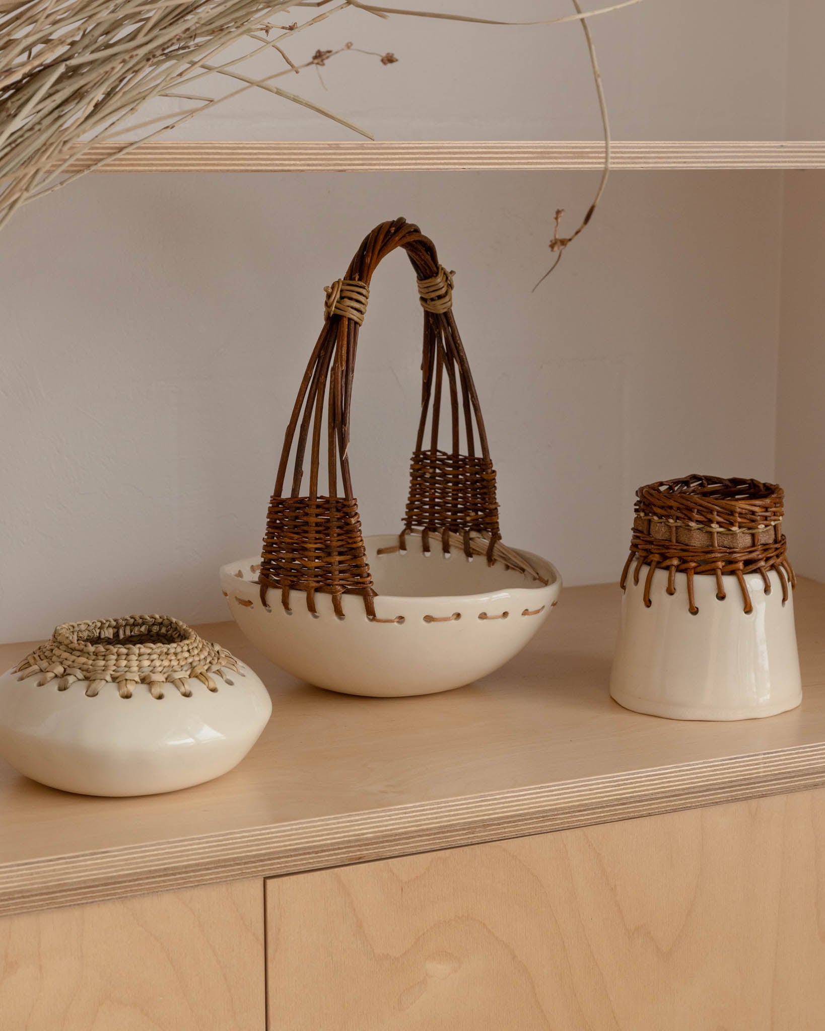 Tissage sur Terre : Atelier de poterie et vannerie (novembre/décembre)